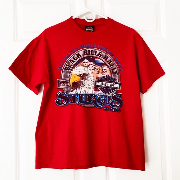 Harley Davidson mens cotton tee shirt, size Medium - Picture 1 of 5